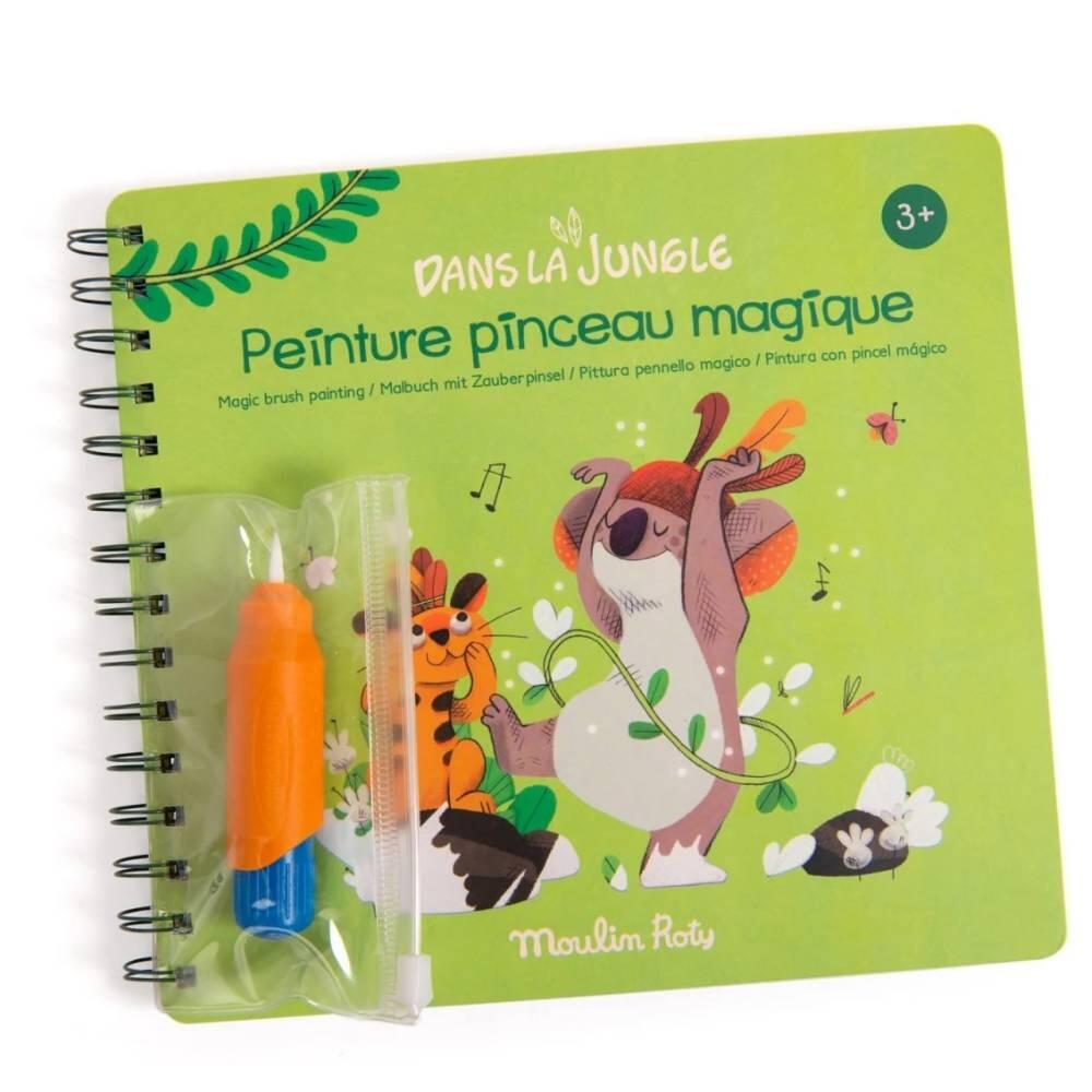 Malbuch mit Zauberpinsel