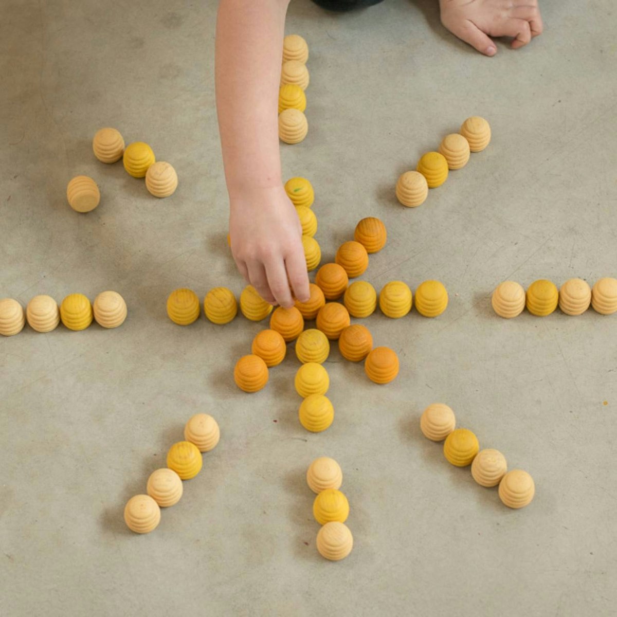 Mandala Honeycomb mit 36 Teilen