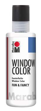 Marabu Window Color fun & fancy, Konturen-Farblos, 80 ml