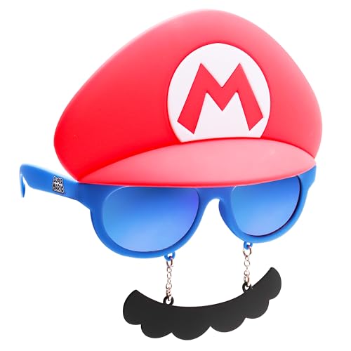 Mario Sun Glasses Standard Mario Sun Glasses Standard von Sun-Staches