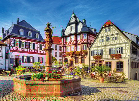 Marktplatz in Heppenheim