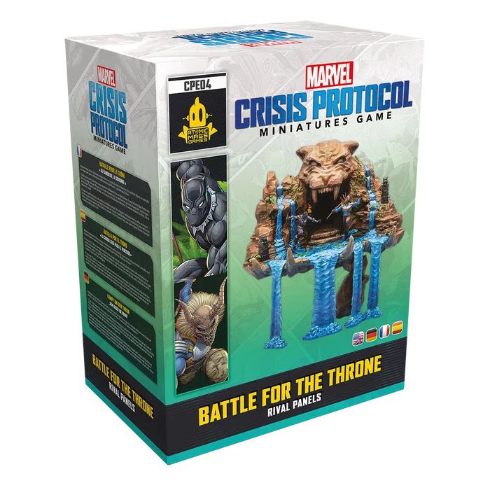 Marvel Crisis Protocol Rival Panels Battle for the Throne (DE/EN/ES/FR) Terrain