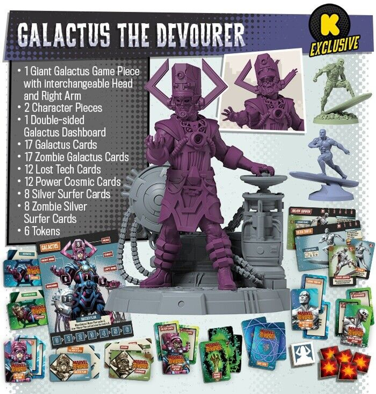 Marvel Zombies | Galactus The Devourer - Erweiterung mit XXL Statue (60 cm) (en)