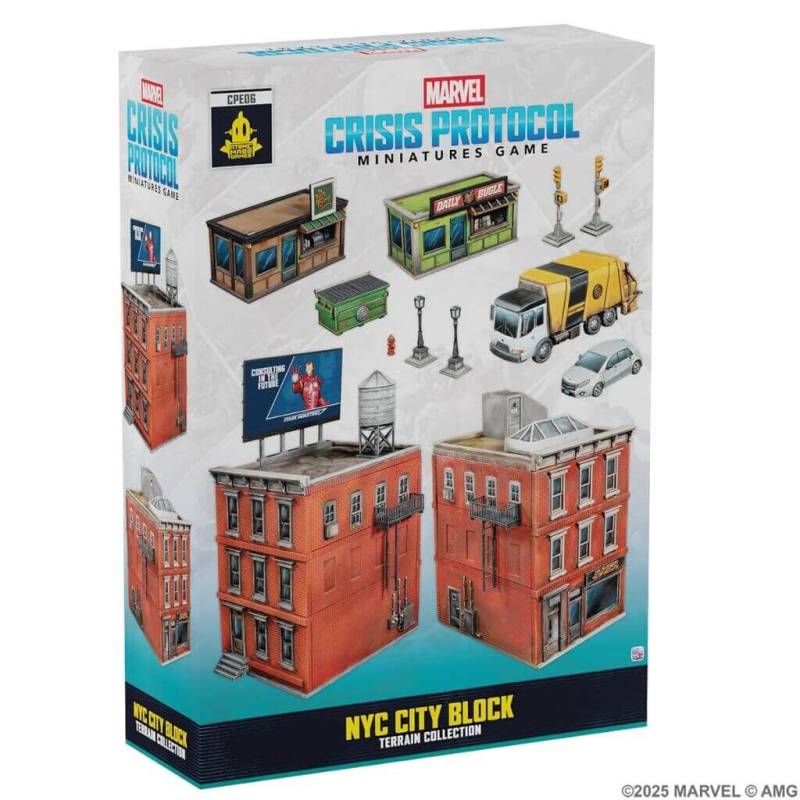 Marvel: Crisis Protocol - NYC City Block Terrain Collection Marvel: Crisis Protocol - NYC City Block Terrain Collection