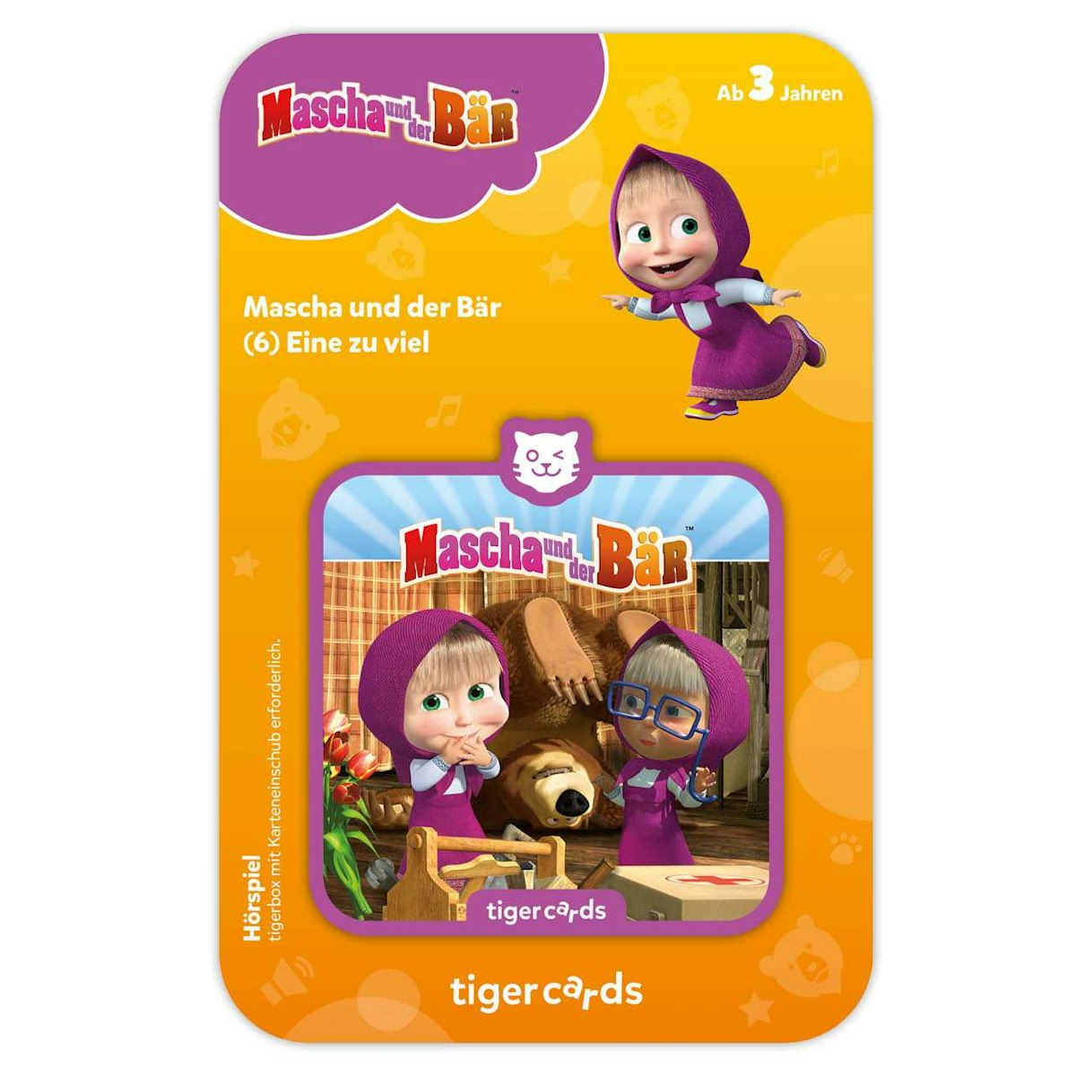 Mascha und der Bär- Eine zu viel als Tigercard