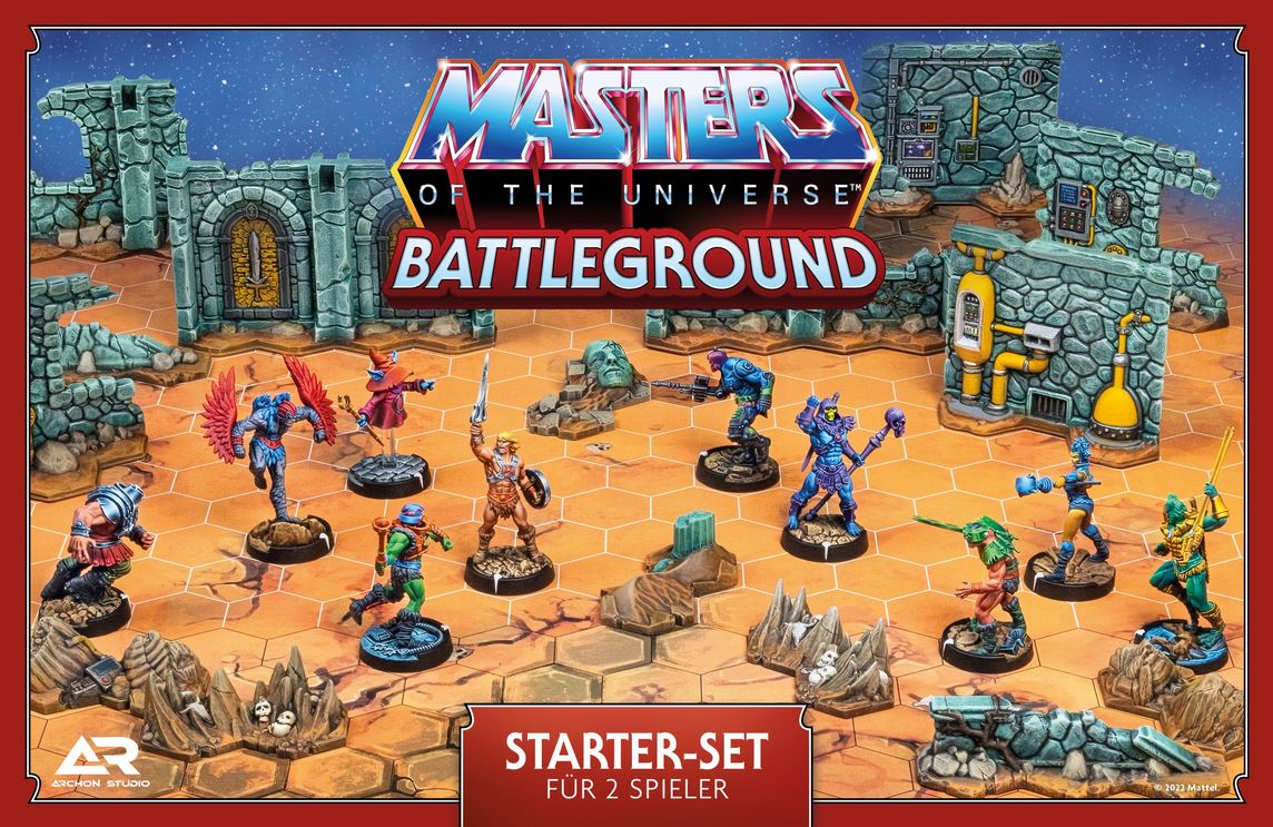Masters of the Universe Battleground Starter (Deutsch) Tabletop Boardgame He-Man