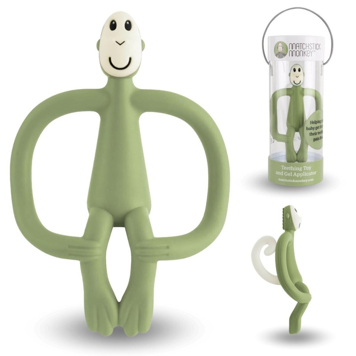 Matchstick Monkey - Matchstick Beißring Affe Olive