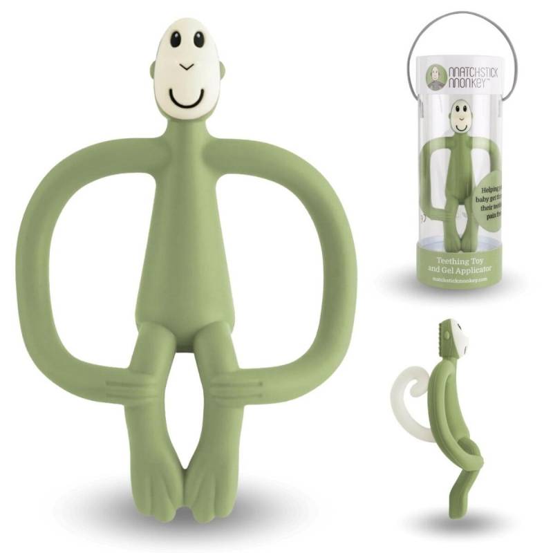 Matchstick Monkey - Matchstick Beißring Affe Olive