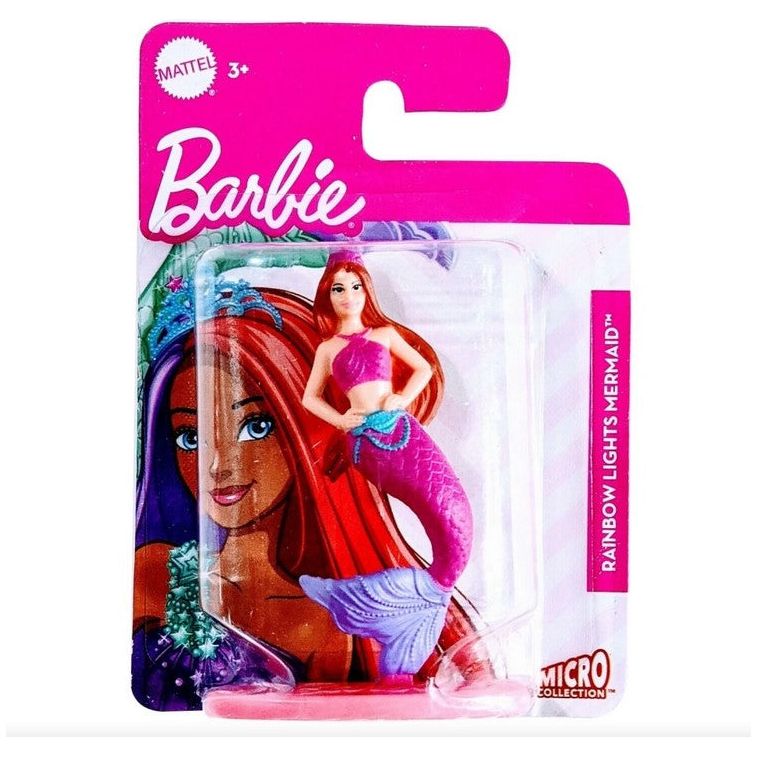 Mattel - Barbie Mini-Spielfiguren, Prinzessin, Meerjungfrau oder Fee Mattel - Barbie Mini-Spielfiguren, Prinzessin, Meerjungfrau oder Fee