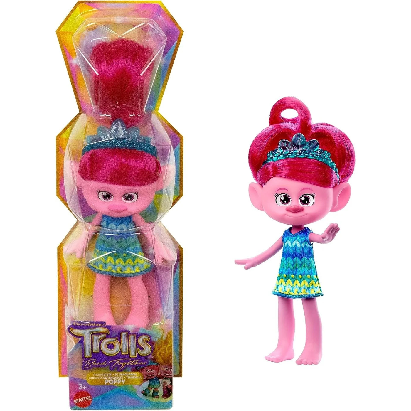 Mattel - Dreamworks - HNF03 - Trolls 3 Band Gemeinsam Stark, Sammelfigur, Spielfigur Mattel - Dreamworks - HNF03 - Trolls 3 Band Gemeinsam Stark, Sammelfigur, Spielfigur