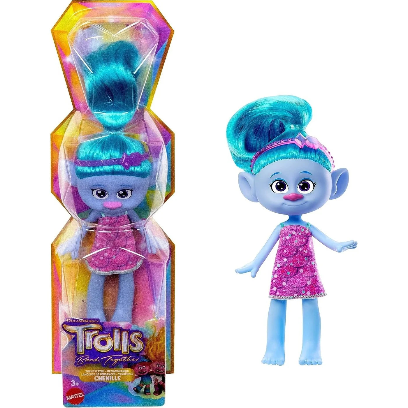 Mattel - Dreamworks - HNF03 - Trolls 3 Band Gemeinsam Stark, Sammelfigur, Spielfigur Mattel - Dreamworks - HNF03 - Trolls 3 Band Gemeinsam Stark, Sammelfigur, Spielfigur