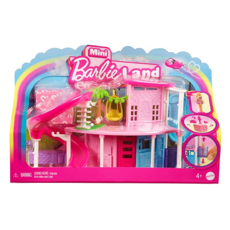 Mattel HYF44 - Barbie - Mini Barbie Land - Mini Spielset mit Puppe und Zubehör, verschiedene Modelle Mattel HYF44 - Barbie - Mini Barbie Land - Mini Spielset mit Puppe und Zubehör, verschiedene Modelle