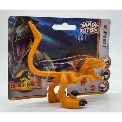 Mattel - Jurassic World - Bendy Biters - Spielfigur, Dinosaurier Mattel - Jurassic World - Bendy Biters - Spielfigur, Dinosaurier