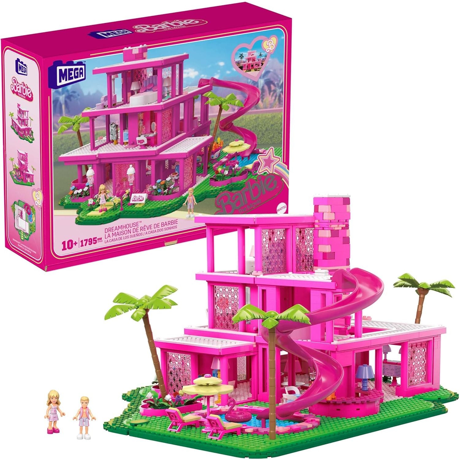 Mattel HPH26 - MEGA Barbie DreamHouse, Konstruktionsspielzeug, Mattel HPH26 - MEGA Barbie DreamHouse, Konstruktionsspielzeug,