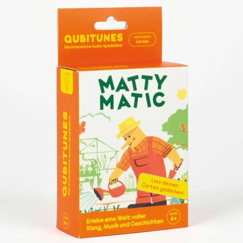 Matty Matic Mathe Audio-Spiel für Qubitunes ab 4 Jahren