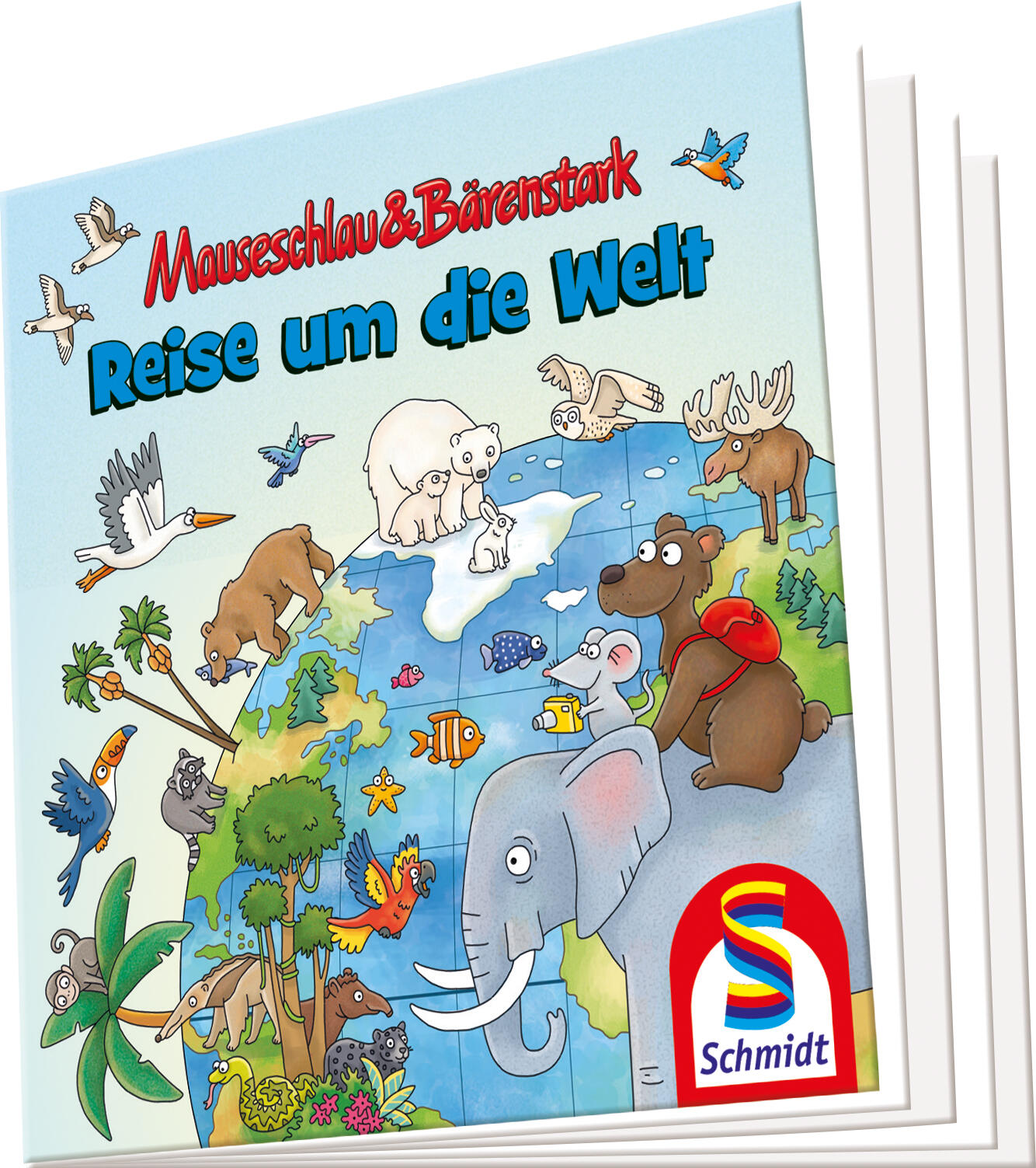 Schmidt Spiele - Mauseschlau & Bärenstark Reise um die Welt