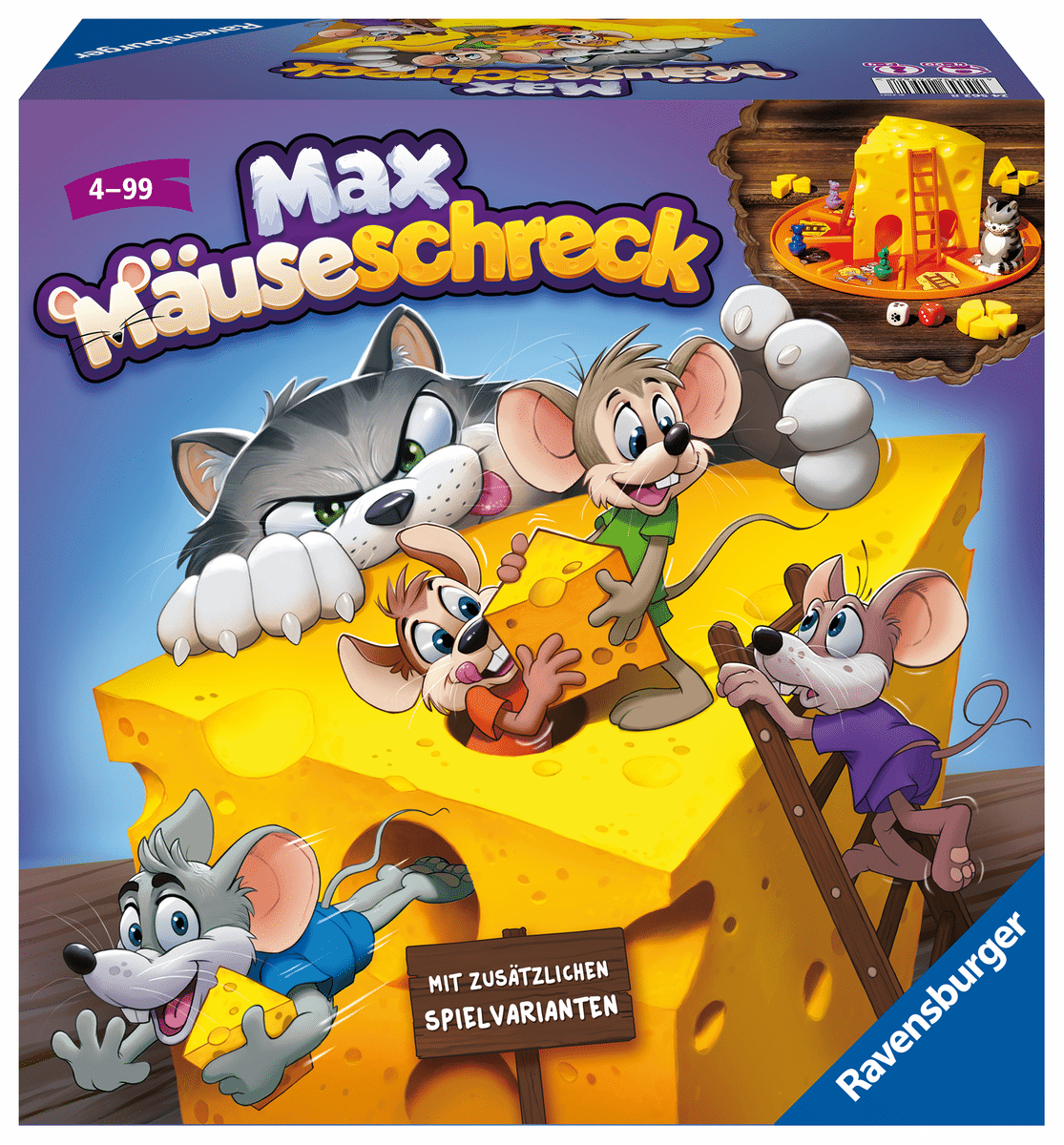 Max Mäuseschreck - Kinderspiel ab 4 Jahre Max Mäuseschreck - Kinderspiel ab 4 Jahre