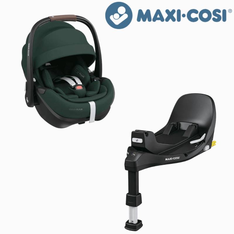 Maxi Cosi Pebble 360 Pro 2 Twillic Green inkl. FamilyFix 360 Pro Maxi Cosi Pebble 360 Pro 2 Twillic Green inkl. FamilyFix 360 Pro