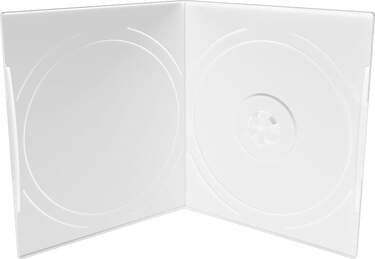 MediaRange Pocket DVD/CD Hüllen, transparent, 50 Stück
