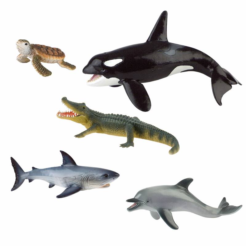 Meerestiere Spielfiguren 5er Set Meerestiere Spielfiguren 5er Set