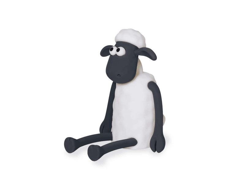 MegaLight - Nachtlicht Shaun das Schaf Akku Megalight, USB-Aufladung