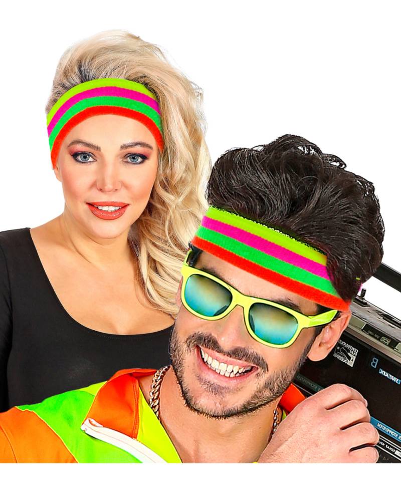 Mehrfarbiges Neon Stirnband Mehrfarbiges Neon Stirnband