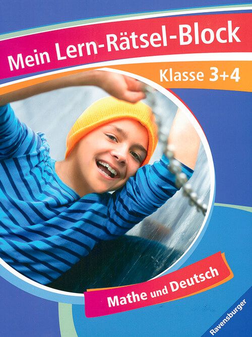 Mein Lern-Rätsel-Block Klasse 3 + 4 - Mathe und Deutsch