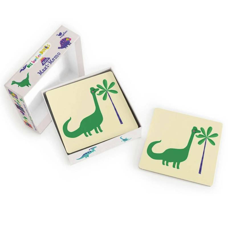 Mein Maxi-Memo Die bunten Dinos Gedächtnisspiel ab 3 Jahren Mein Maxi-Memo Die bunten Dinos Gedächtnisspiel ab 3 Jahren