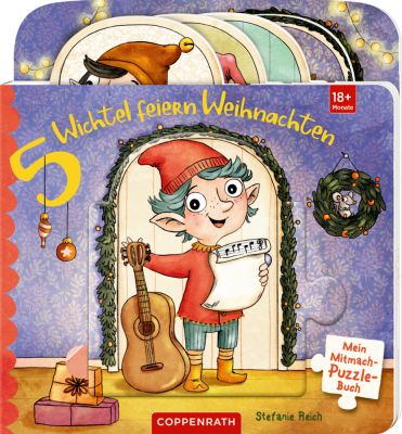 Mein Mitmach-Puzzle-Buch: 5 Wichtel feiern Weihnachten Mein Mitmach-Puzzle-Buch: 5 Wichtel feiern Weihnachten