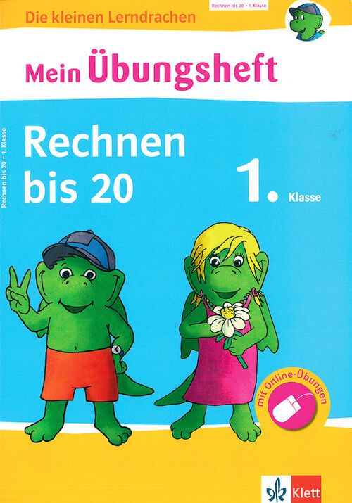 Mein Übungsheft - Rechnen bis 20 - 1. Klasse - Die kleinen Lerndrachen