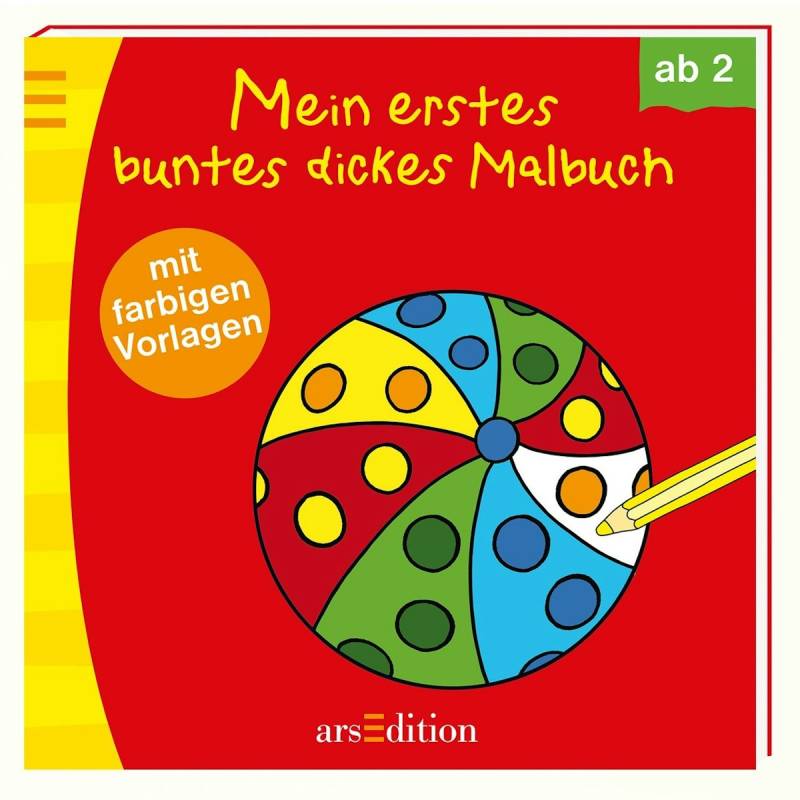 Mein erstes buntes dickes Malbuch