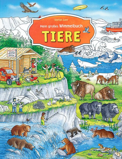 Mein großes Wimmelbuch - Tiere