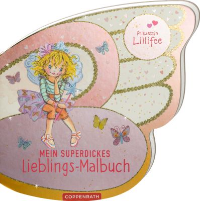Mein superdickes Lieblings-Malbuch - formgestanzt (Lillifee)