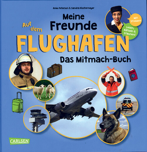 Meine Freunde: Auf dem Flughafen - Das Mitmach-Buch