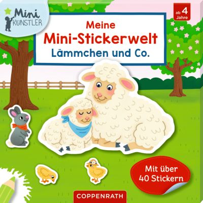 Meine Mini-Stickerwelt: Lämmchen und Co. – Mini-Künstler