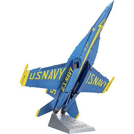 Metal Earth | Blue Angels F/A-18 Super Hornet - 3D Metall Puzzle
