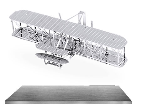 Metal Earth | Gebr�der Wright Flugzeug - 3D Metall Puzzle