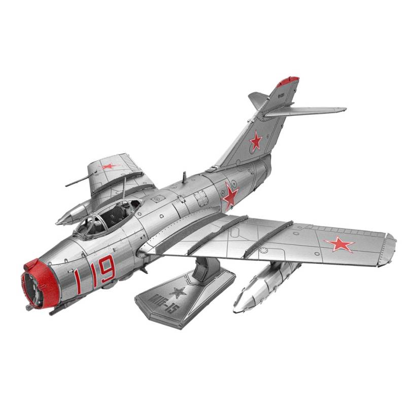 Metal Earth | Jagdflugzeug MIG-15 - 3D Metall Puzzle