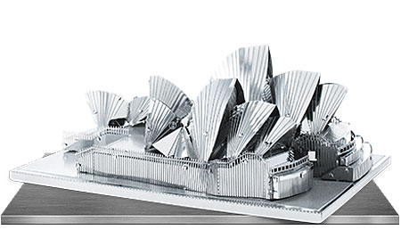 Metal Earth | Opernhaus von Sydney - 3D Metall Puzzle
