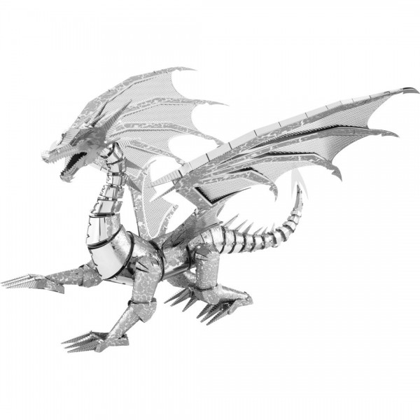 Metal Earth: Premium Series Silver Dragon
