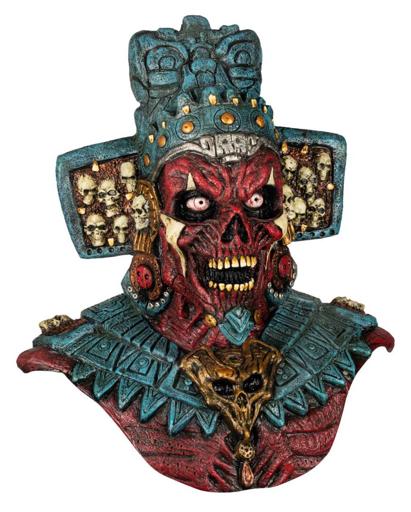 Mictlantecuchtli Maske mit Brustpanzer Mictlantecuchtli Maske mit Brustpanzer