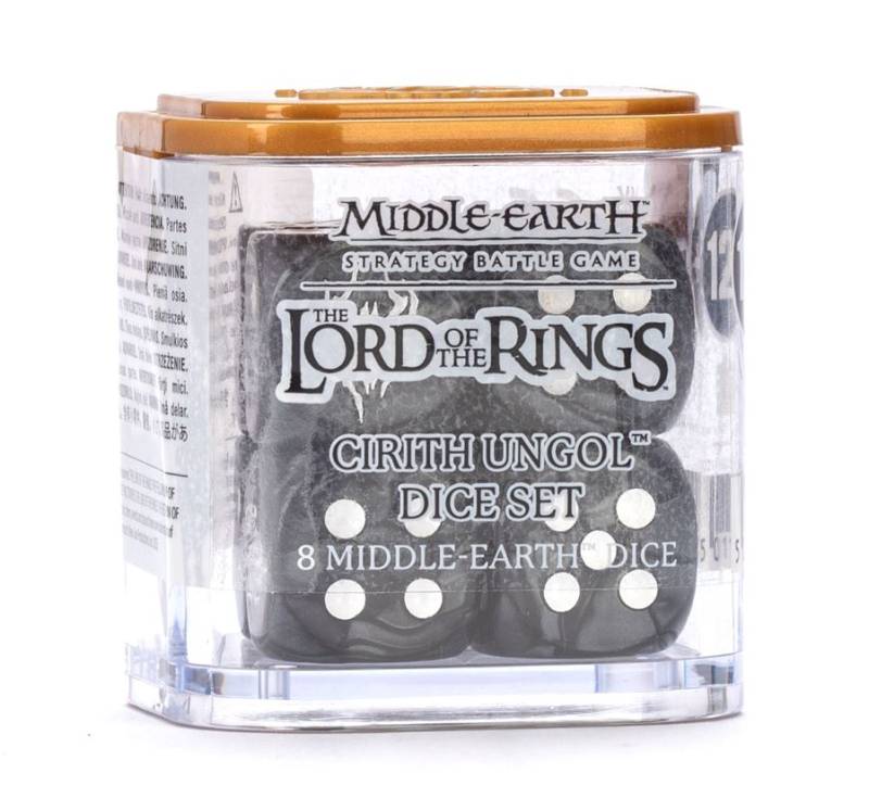 Middle-Earth Cirith Ungol Dice Set Würfelset 8 Würfel GW Hobbit Herr der Ringe