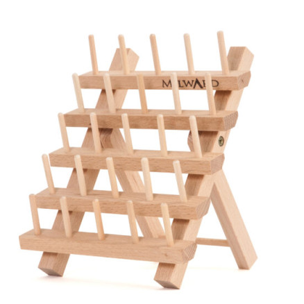 Milward Drahthalter für 25 Spulen - Holz von Milward