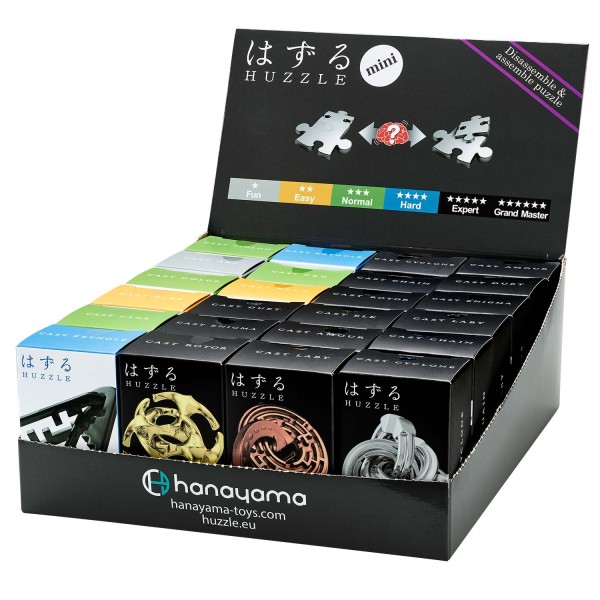 Mini Huzzle Display (24 Puzzle)