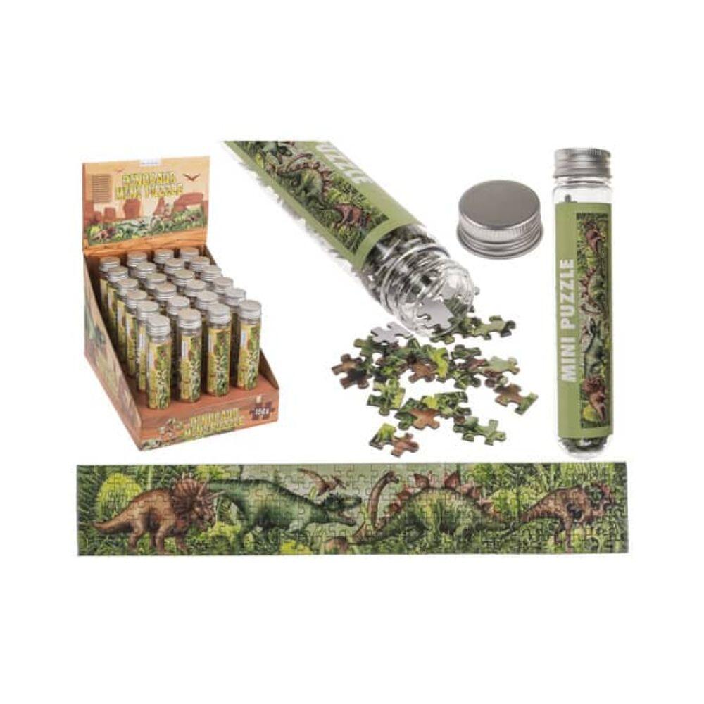 Mini-Puzzle, Dinosaurier, 150 Teile