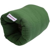 Mini-Stillkissen Musselin matcha grün