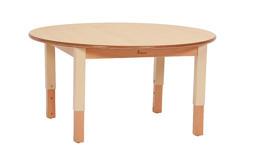 Mittelgroßer runder Tisch (D900), höhenverstellbar