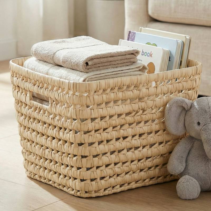 Mittlerer Aufbewahrungskorb quadratisch 37x30 x19 cm