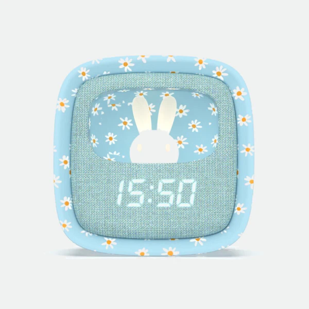Mob - Mobility on Board - Billy Clock Blue Flower - Kinderwecker& Nachtlicht
