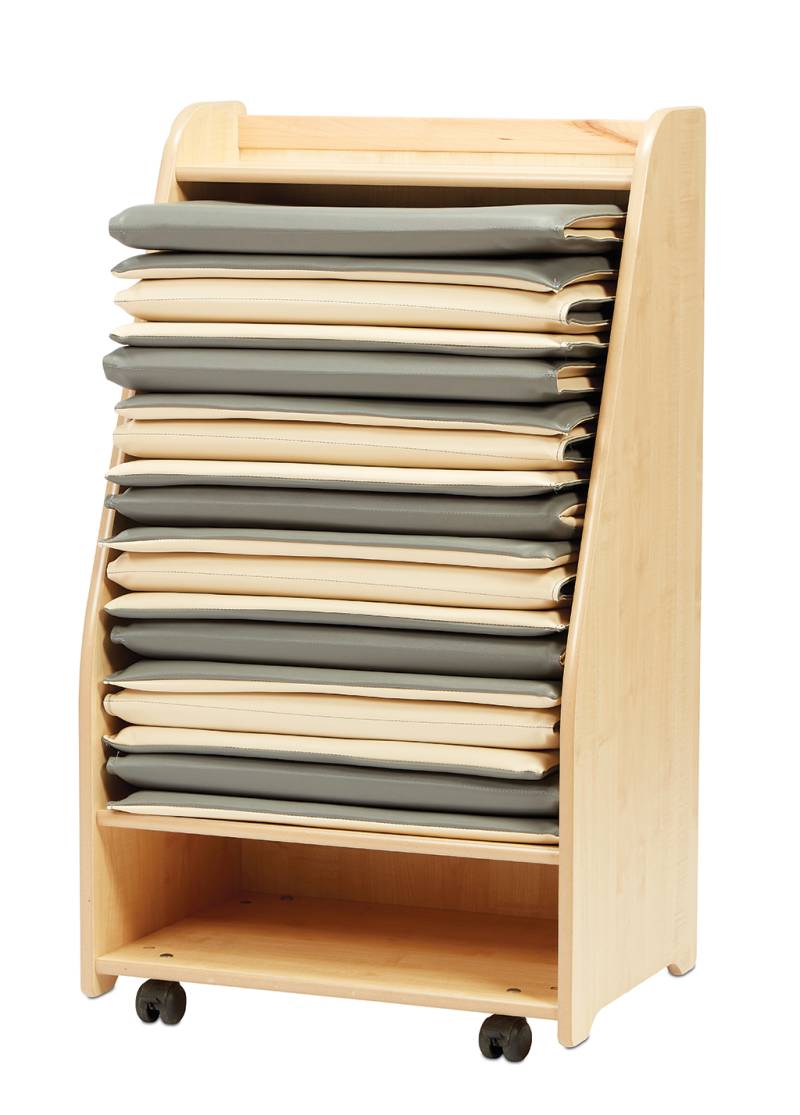 Mobiler Schlafmattenladen mit 10 Matten